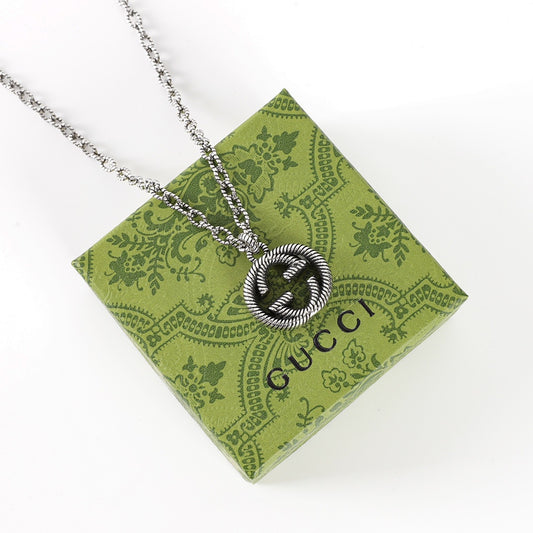 Gucci Interlocking G Logo Necklace