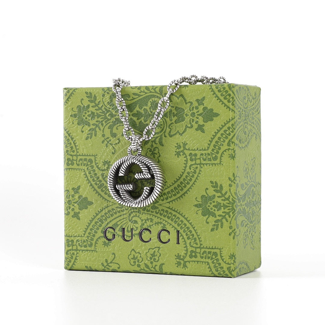 Gucci Interlocking G Logo Necklace