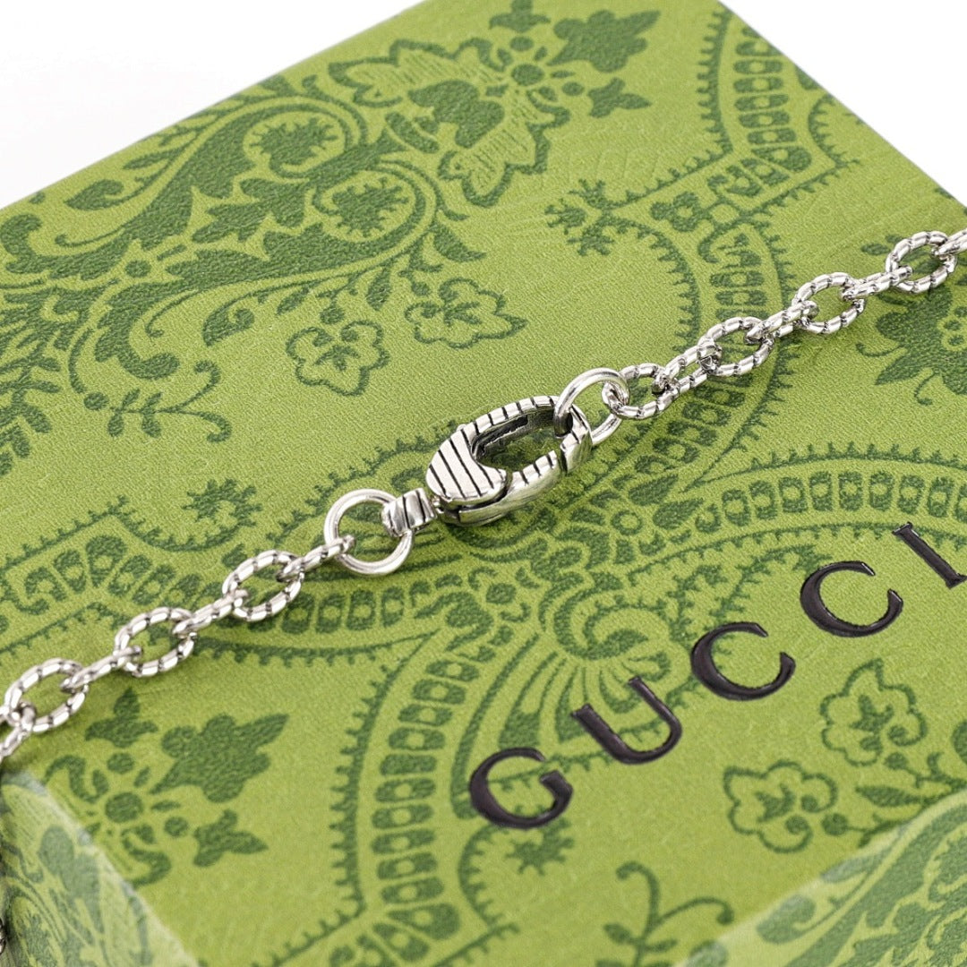 Gucci Interlocking G Logo Necklace
