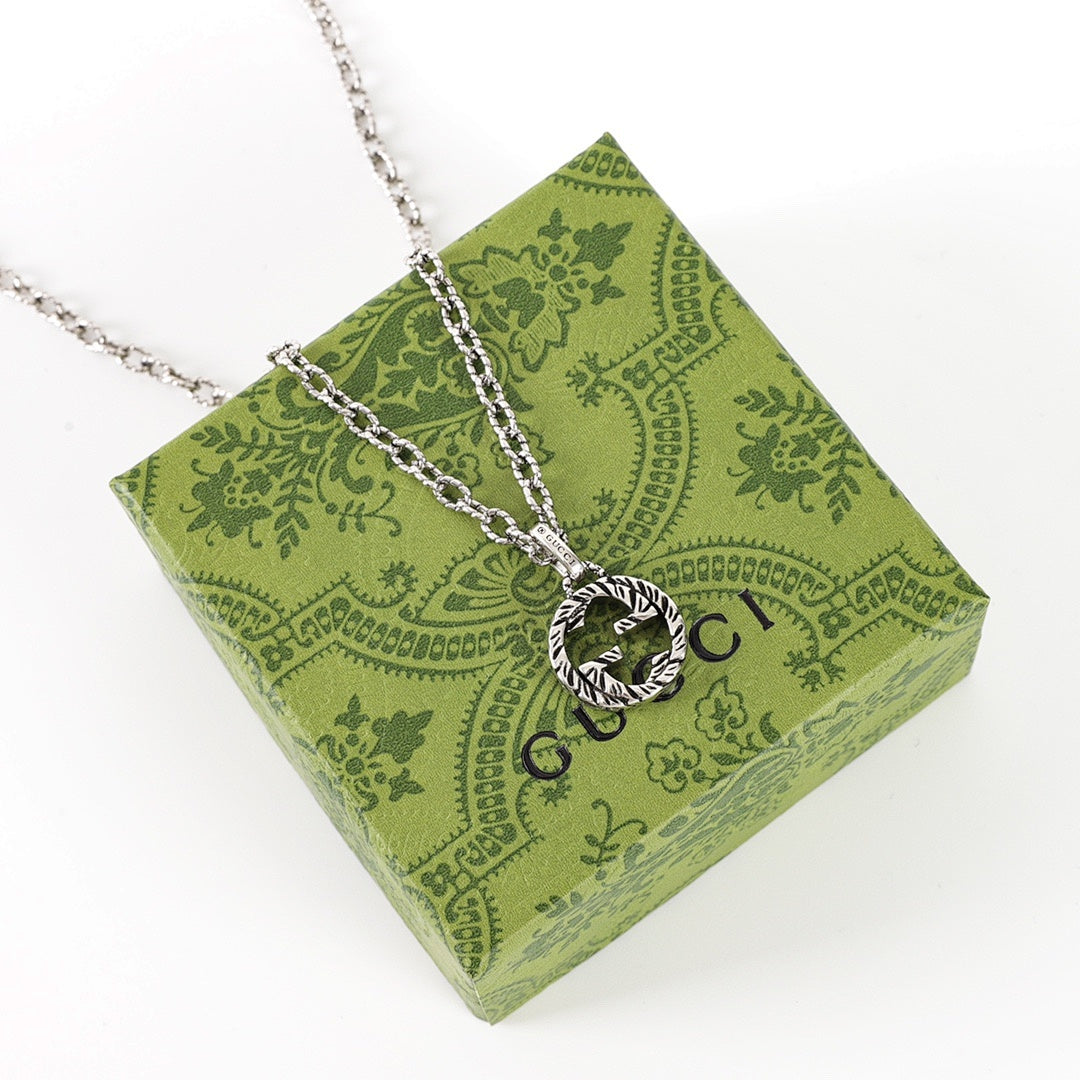 Gucci Interlocking G Logo Necklace