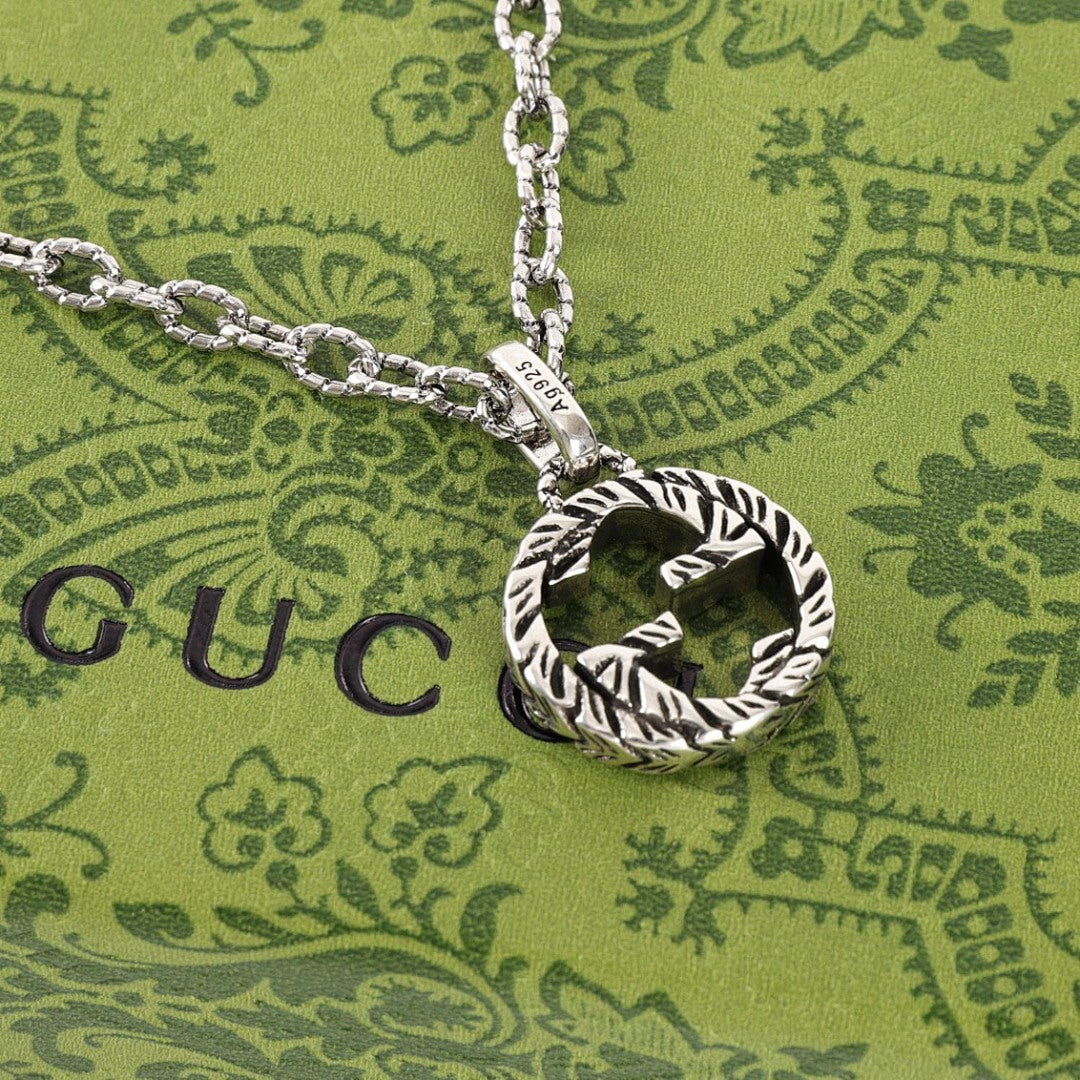 Gucci Interlocking G Logo Necklace