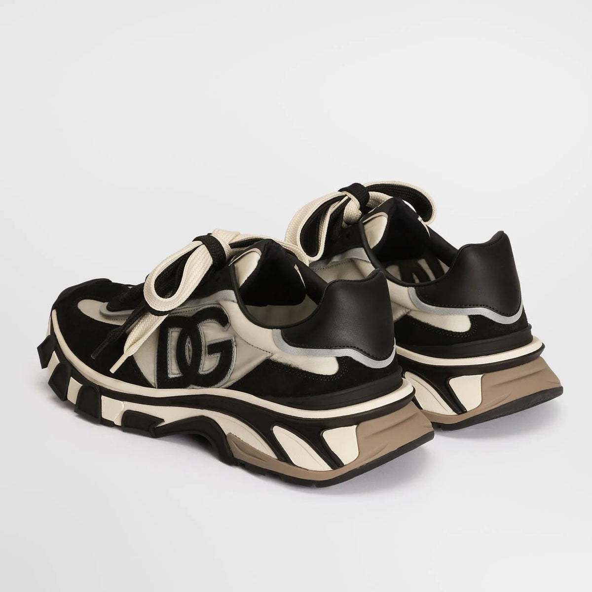 Dolce & Gabbana Airmaster Sneakers | Black & White