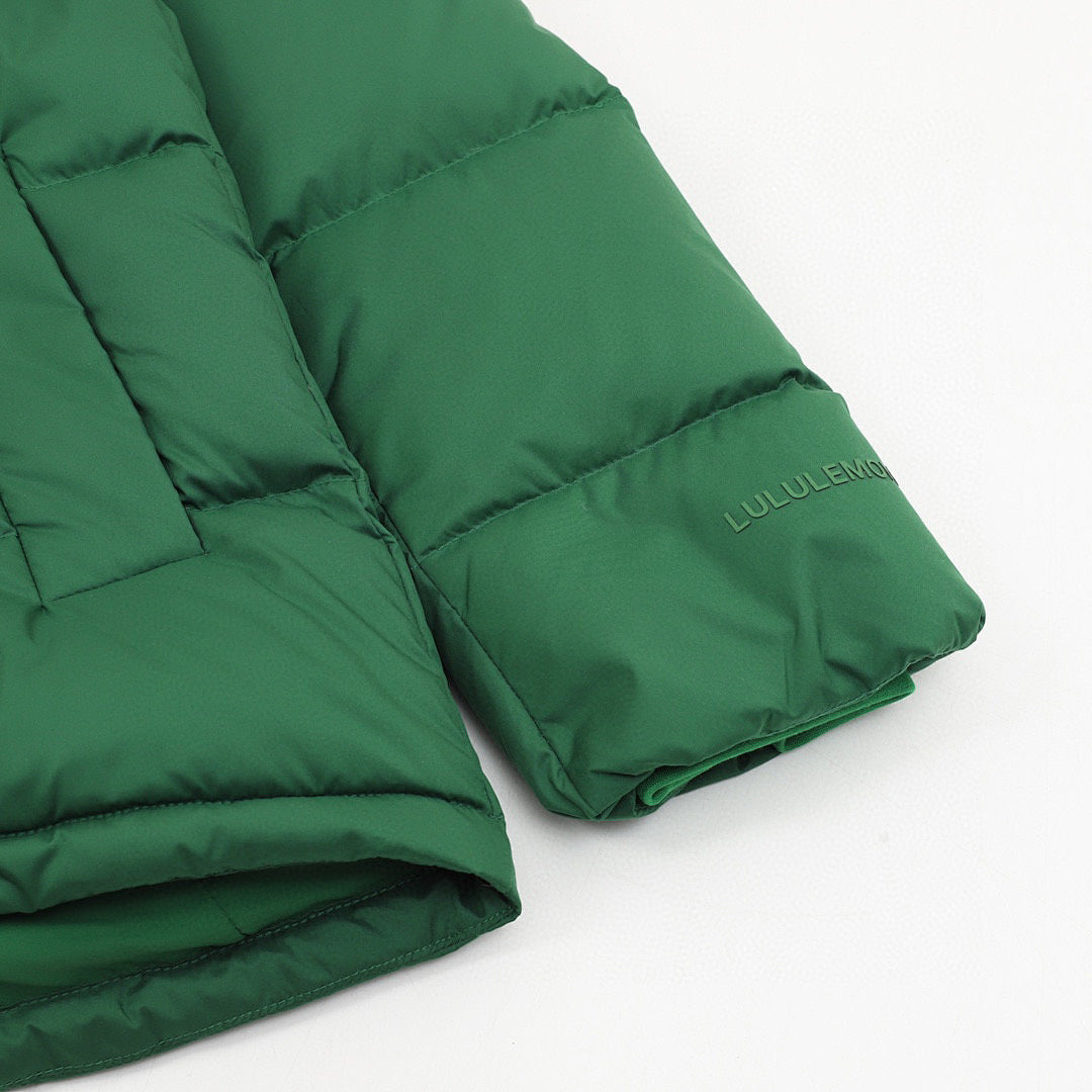 Lululemon Warrior Puff Cropped Down Jacket (5-Baffle Design)