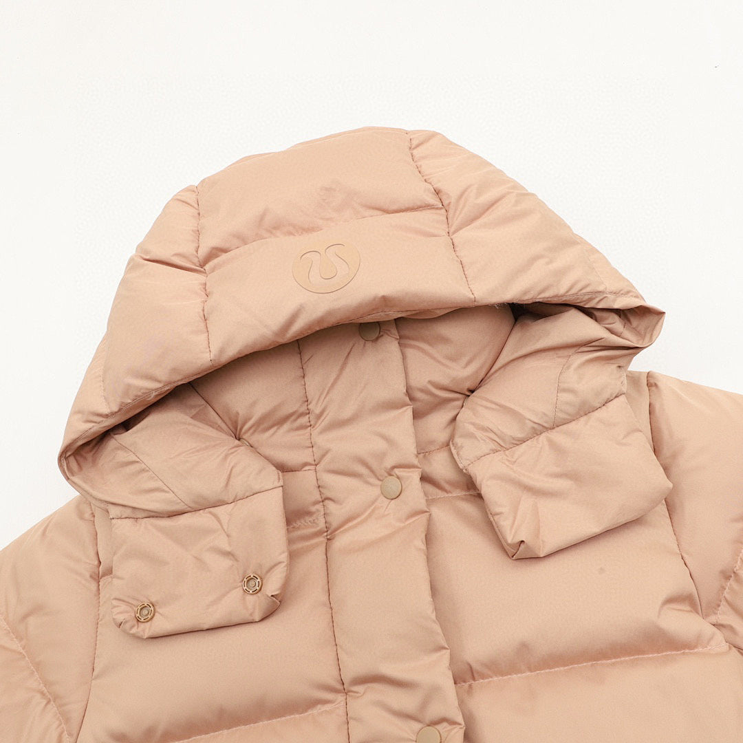 Lululemon Warrior Puff Cropped Down Jacket (5-Baffle Design)