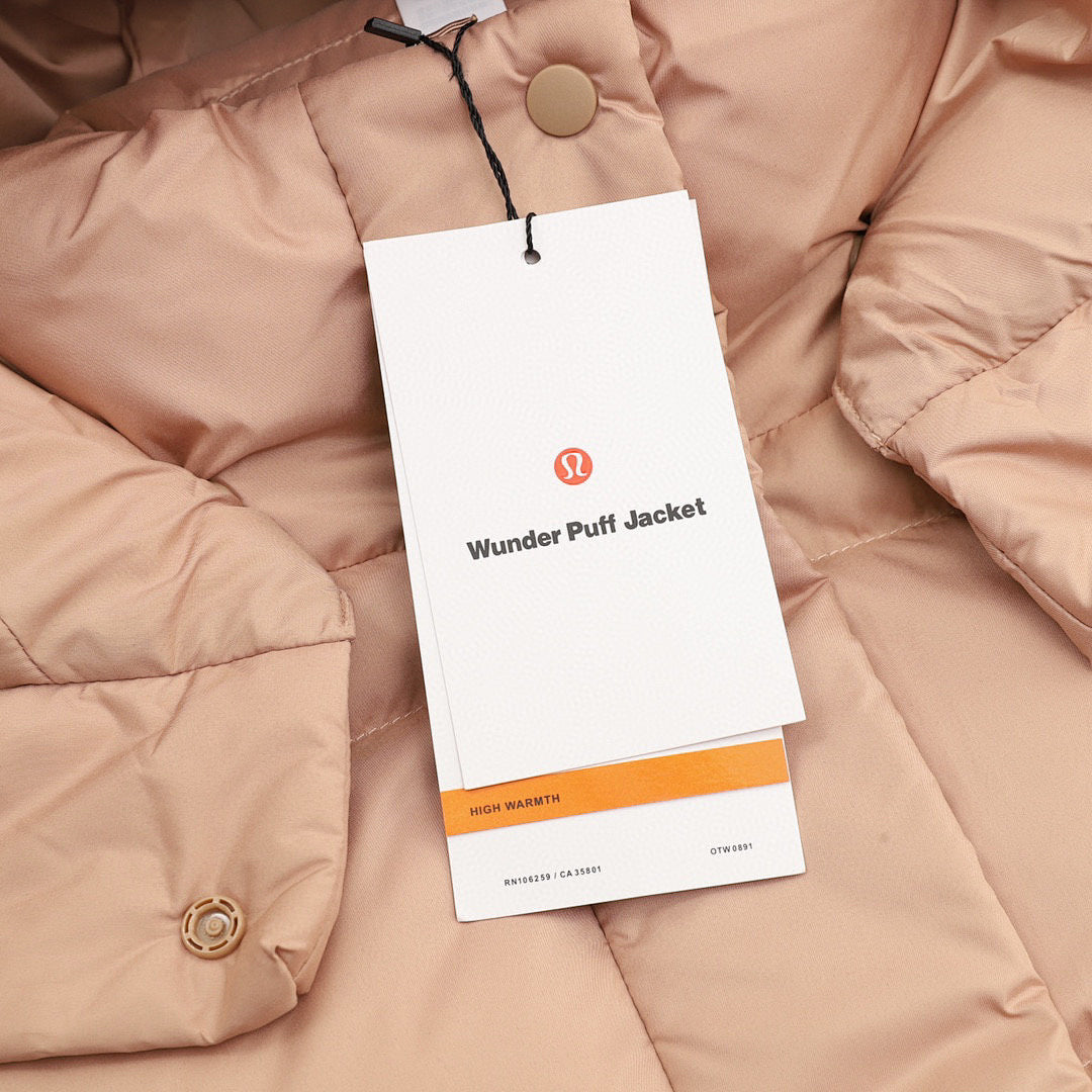 Lululemon Warrior Puff Cropped Down Jacket (5-Baffle Design)