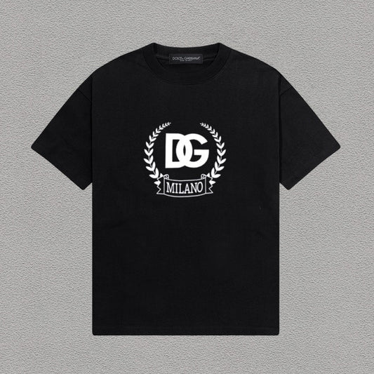 Dolce & Gabbana DG Milano Crest T-Shirt – Black