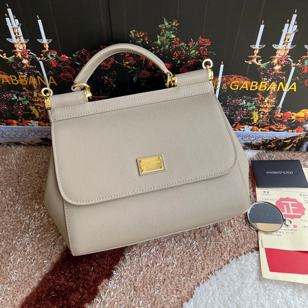Dolce & Gabbana Women's Leather Handbag 25×20×12CM