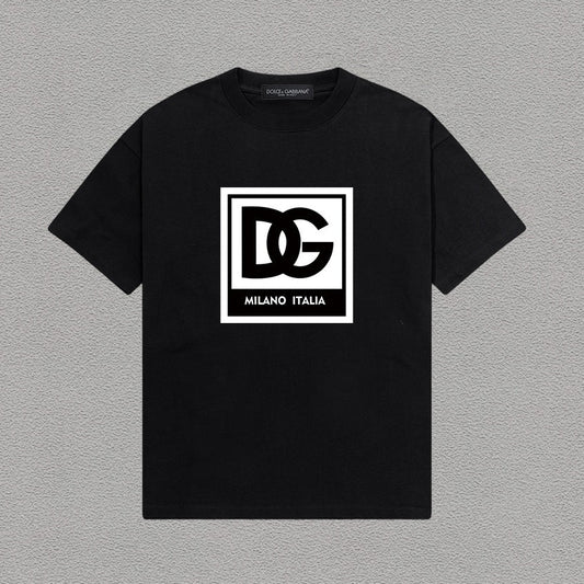 Dolce & Gabbana DG Milano Italia Logo T-Shirt | Black
