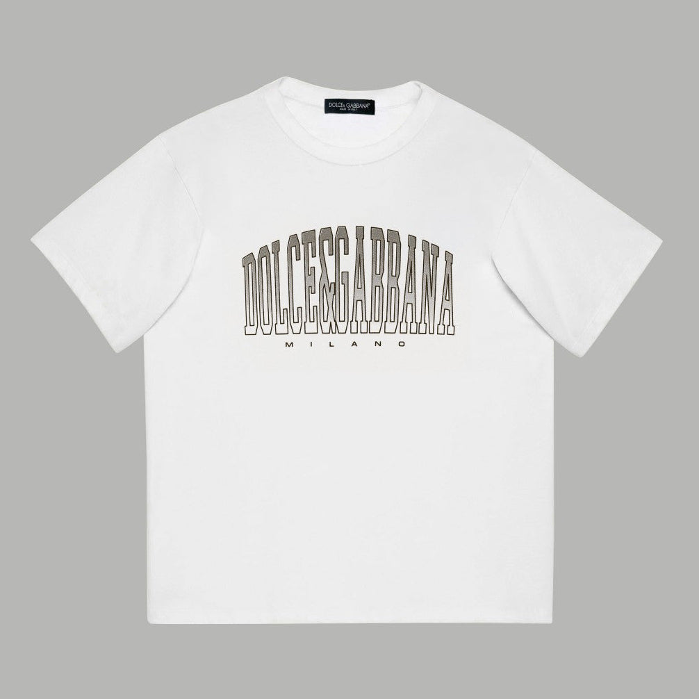 Dolce & Gabbana Milano Arch Logo T-Shirt | White