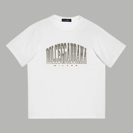 Dolce & Gabbana Milano Arch Logo T-Shirt | White