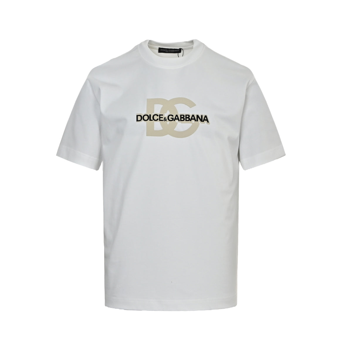 Dolce & Gabbana Oversized DG Monogram Star Print T-Shirt | White