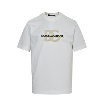 Dolce & Gabbana Oversized DG Monogram Star Print T-Shirt | White