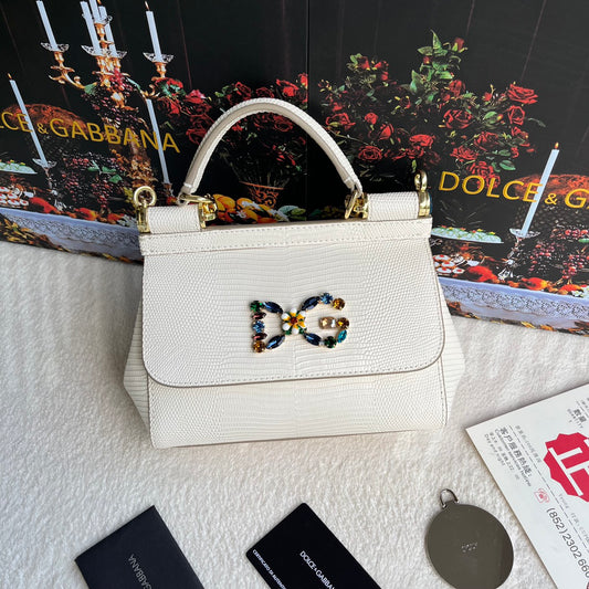 Dolce & Gabbana Women's Leather Handbag 20×17×7CM