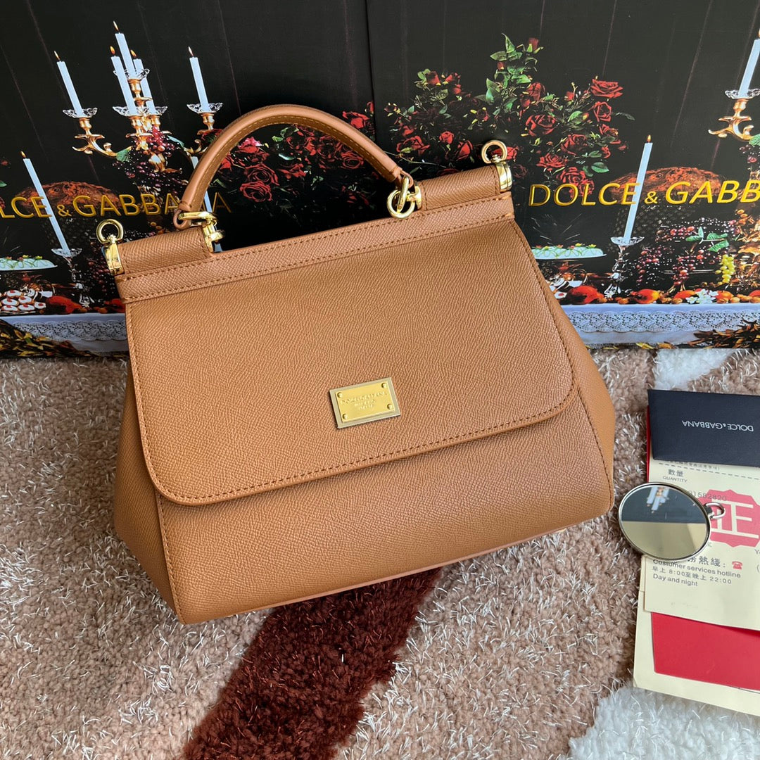Dolce & Gabbana Women's Leather Handbag 25×20×12CM