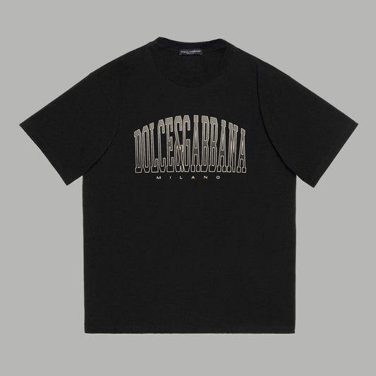 Dolce & Gabbana Milano Arch Logo T-Shirt | Black