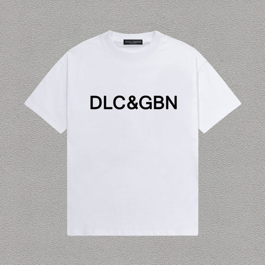 Dolce & Gabbana DLC&GBN Lettering Print T-Shirt | White
