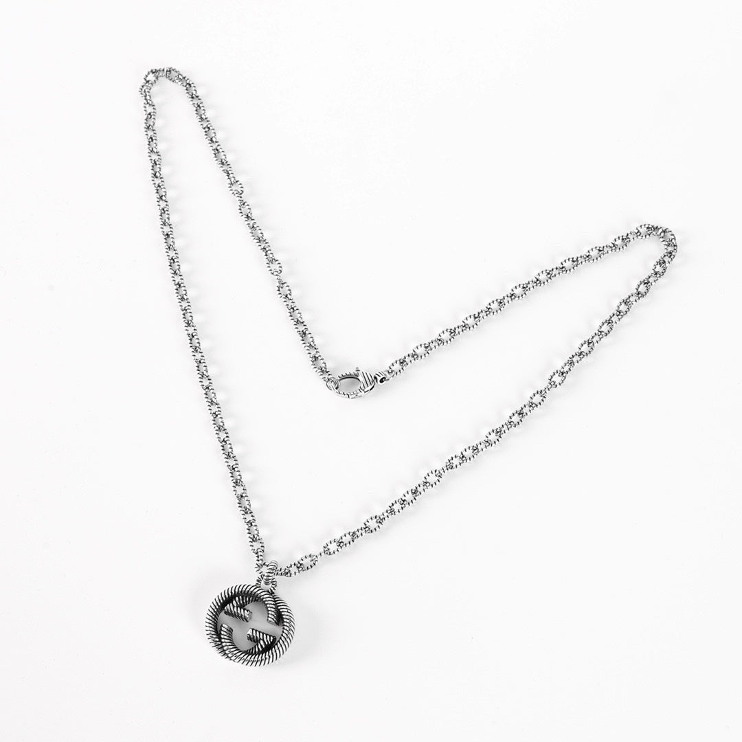 Gucci Interlocking G Logo Necklace