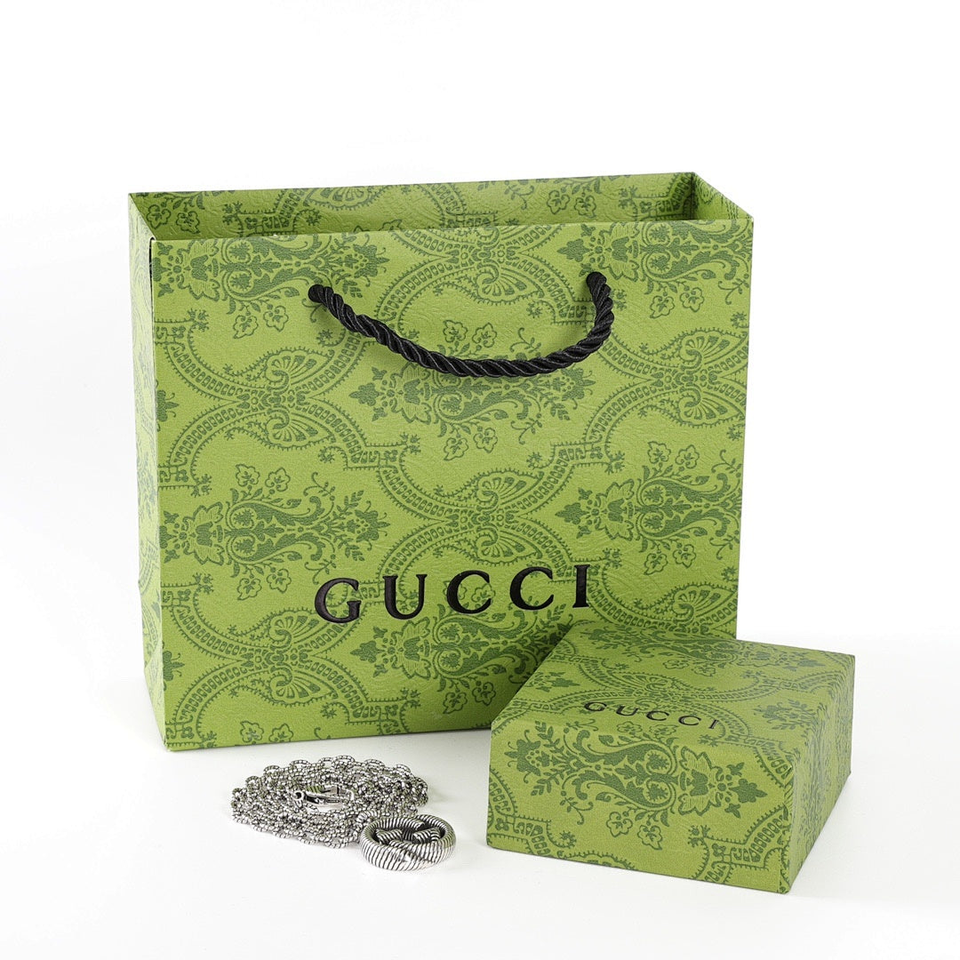 Gucci Interlocking G Logo Necklace
