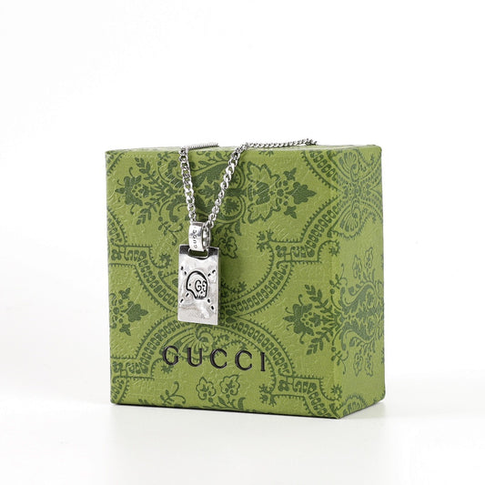 Gucci Interlocking G Logo Necklace