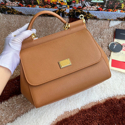 Dolce & Gabbana Women's Leather Handbag 25×20×12CM