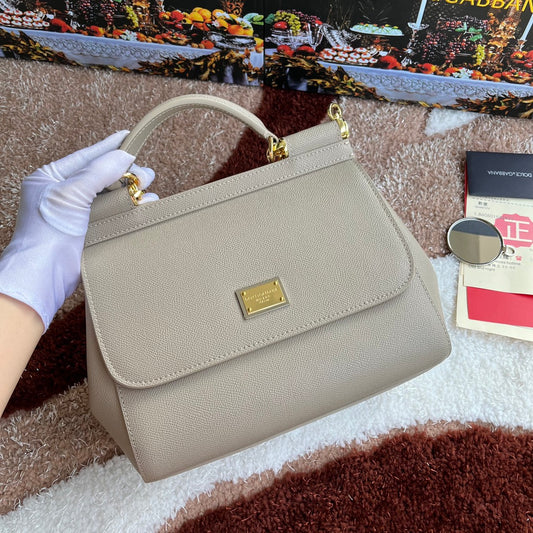 Dolce & Gabbana Women's Leather Handbag 25×20×12CM