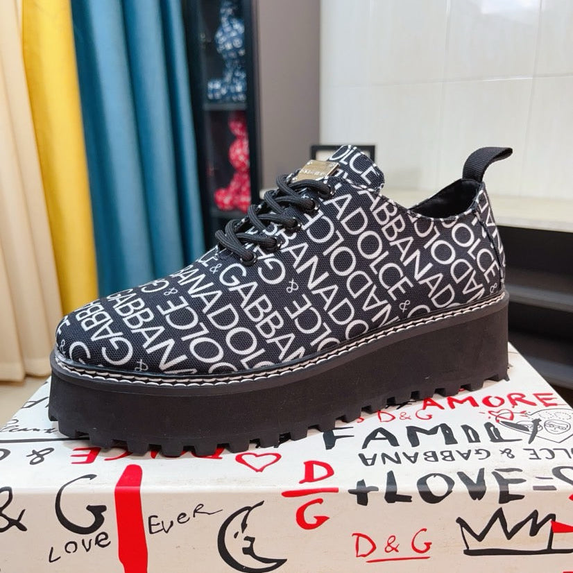Dolce & Gabbana DG Monogram Platform Sneakers