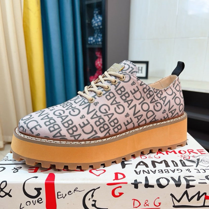 Dolce & Gabbana DG Monogram Platform Sneakers