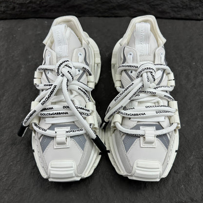 Dolce & Gabbana Space Sandal Sneakers | All White
