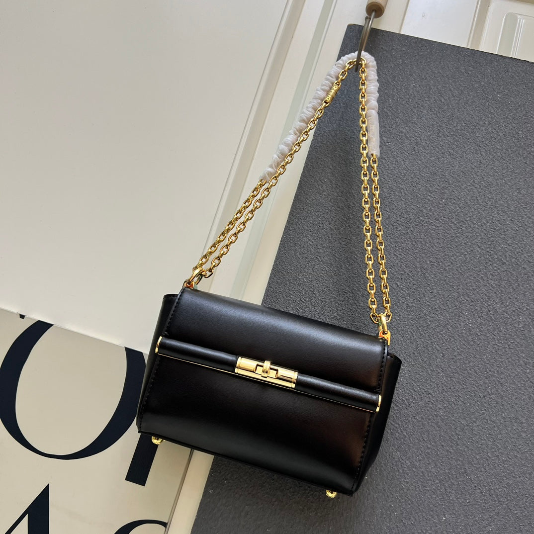 Dolce & Gabbana Classic Leather Handbag 20×13×6CM