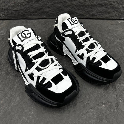 Dolce & Gabbana Airmaster Sneakers | Black & White