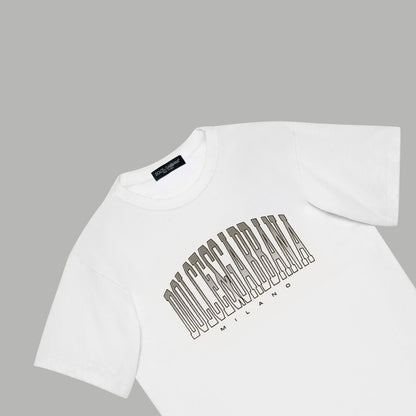 Dolce & Gabbana Milano Arch Logo T-Shirt | White