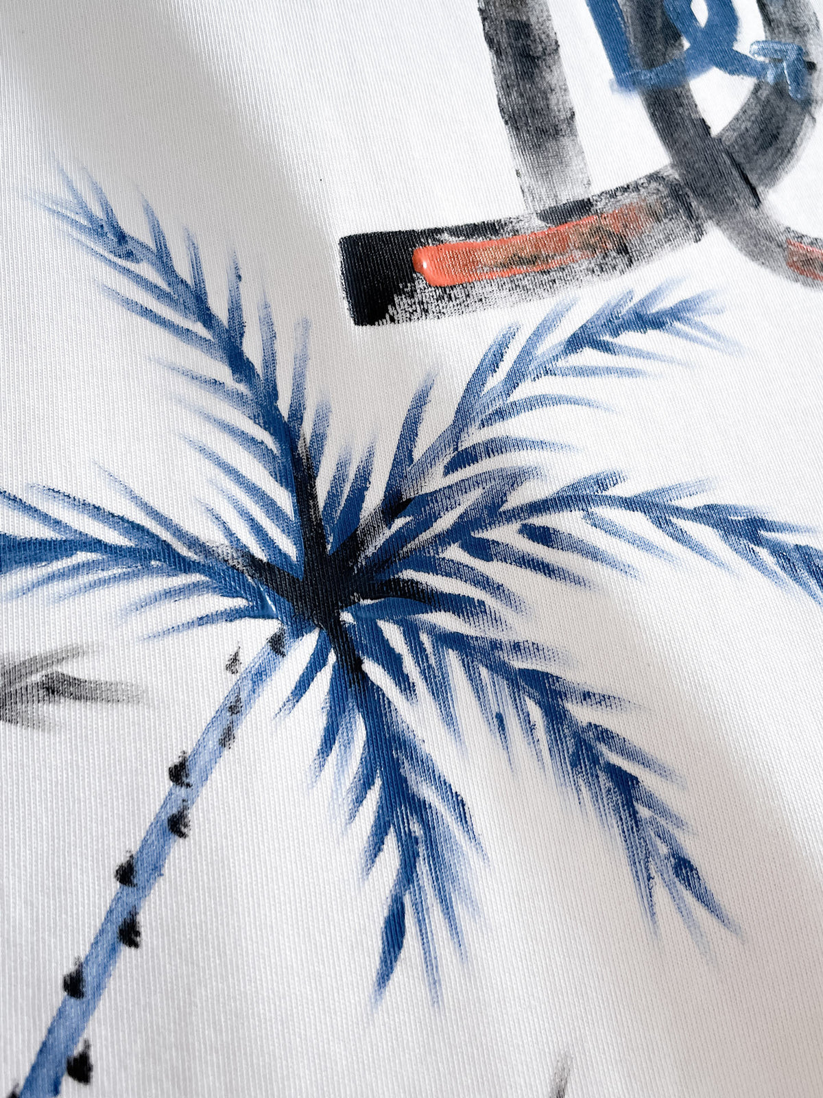 Dolce & Gabbana DG 1984 Palm Tree Tropical Print T-Shirt
