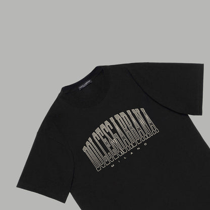 Dolce & Gabbana Milano Arch Logo T-Shirt | Black
