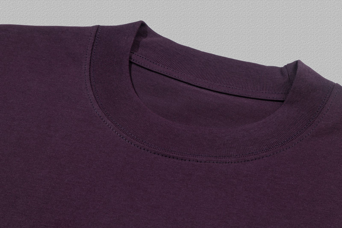 Dolce & Gabbana Vertical Logo Print T-Shirt – Purple