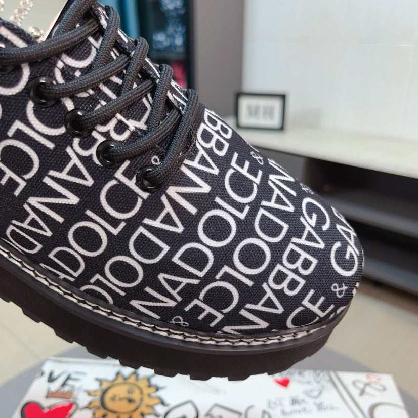 Dolce & Gabbana DG Monogram Platform Sneakers