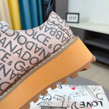 Dolce & Gabbana DG Monogram Platform Sneakers