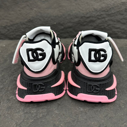 Dolce & Gabbana Airmaster Sneakers | Pink, Black & White
