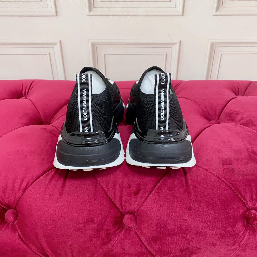 Dolce & Gabbana Sorrento Crystal Sneakers | Black