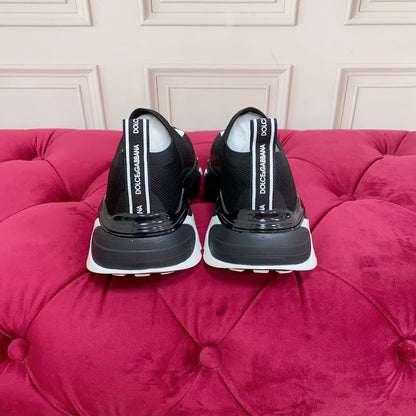 Dolce & Gabbana Sorrento Crystal Sneakers | Black