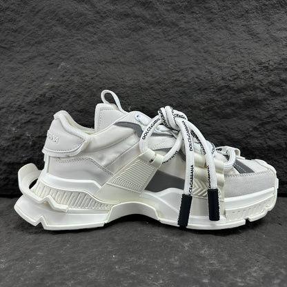 Dolce & Gabbana Space Sandal Sneakers | All White