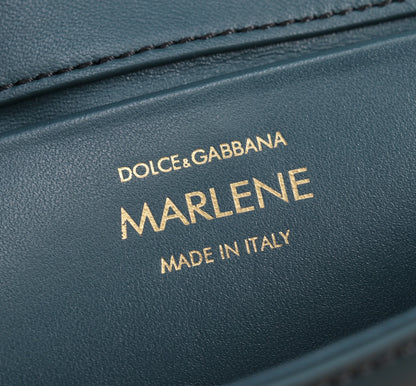 Dolce & Gabbana 3-Way Leather Bag — Handbag, Shoulder & Crossbody 18×10.6×7CM
