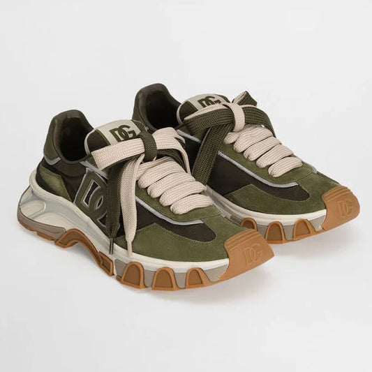 Dolce & Gabbana Airmaster Sneakers | Olive Green