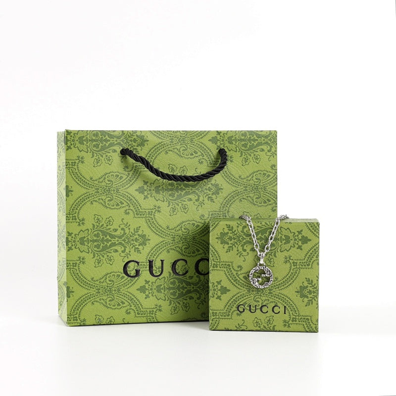 Gucci Interlocking G Logo Necklace