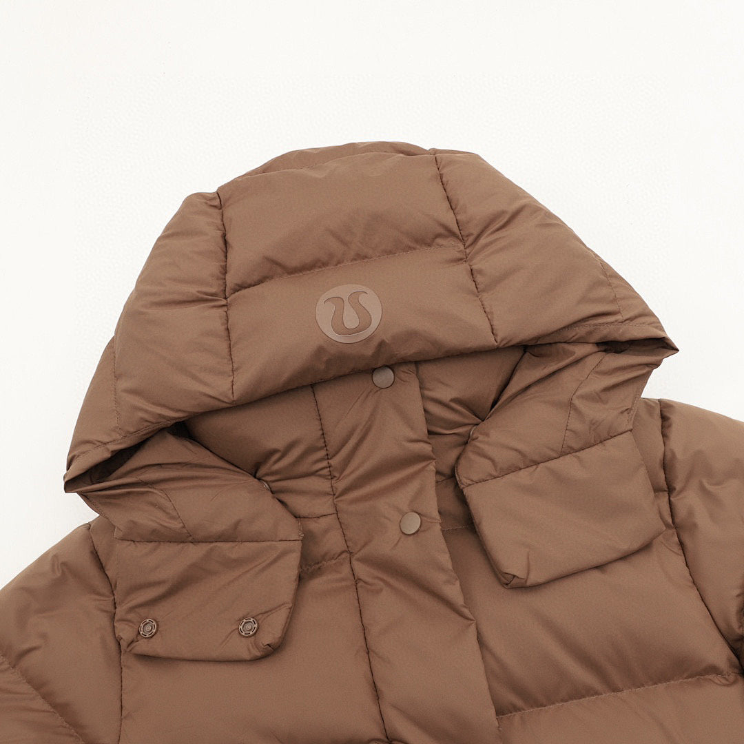 Lululemon Warrior Puff Cropped Down Jacket (5-Baffle Design)