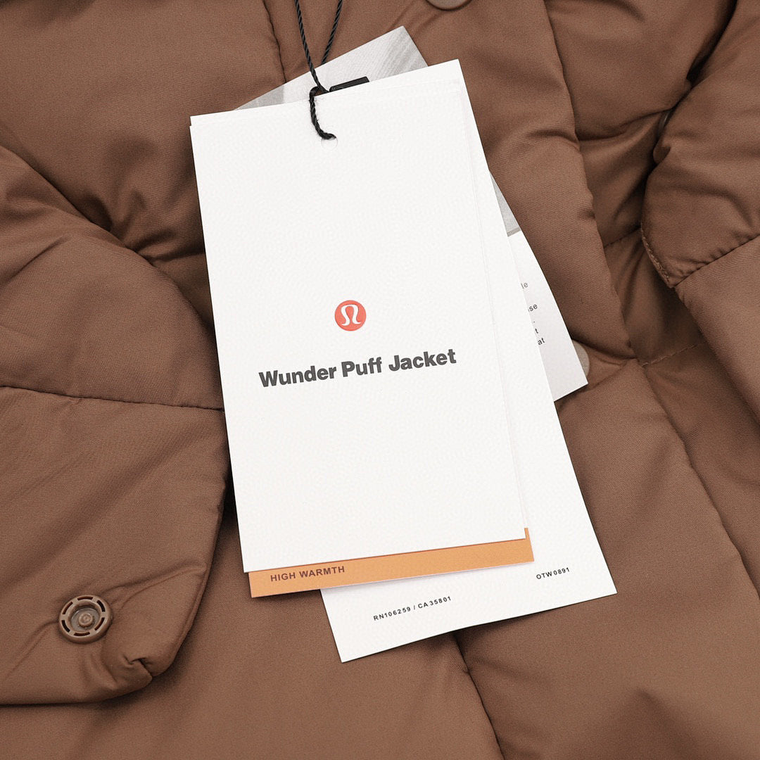 Lululemon Warrior Puff Cropped Down Jacket (5-Baffle Design)