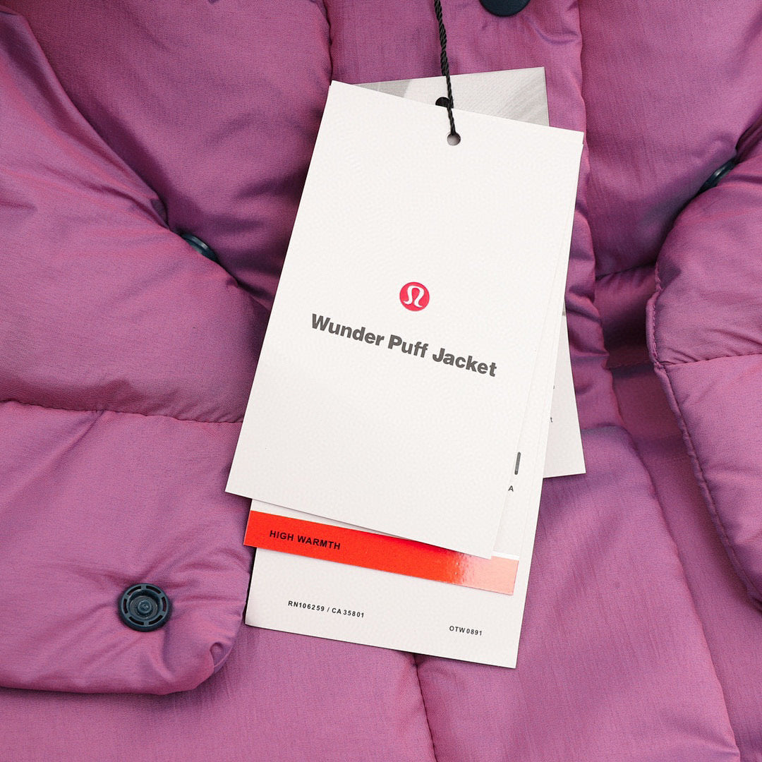 Lululemon Warrior Puff Cropped Down Jacket (5-Baffle Design)
