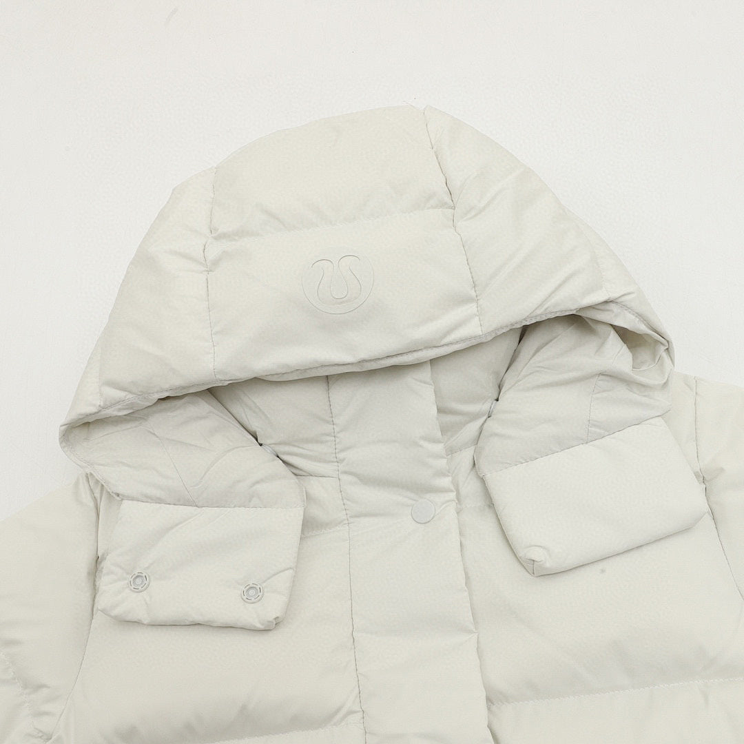 Lululemon Warrior Puff Cropped Down Jacket (5-Baffle Design)