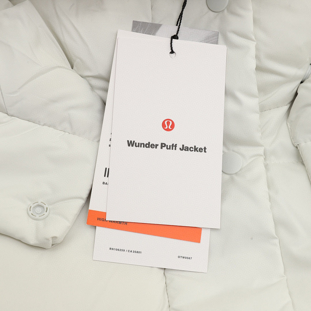 Lululemon Warrior Puff Cropped Down Jacket (5-Baffle Design)