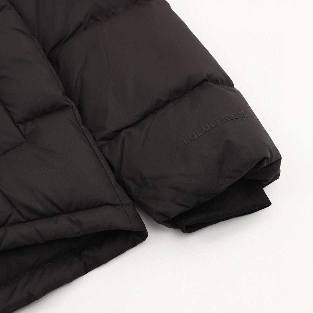 Lululemon Warrior Puff Cropped Down Jacket (5-Baffle Design)